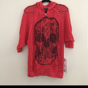 ***SOLD***Iron Fist Solo Mio Zip up sweater  S